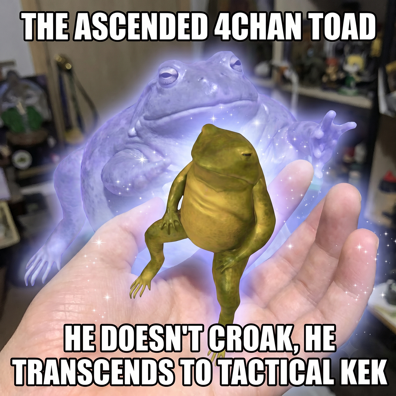 The Ascended 4CHAN TOAD meme